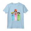HapTiger PowerPuff Girls Tropical Flight Maglietta - Official Licensed Cartoon T-shirt BILTNR00045