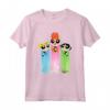 HapTiger PowerPuff Girls Tropical Flight Maglietta - Official Licensed Cartoon T-shirt BILTNR00045