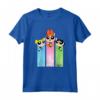 HapTiger PowerPuff Girls Tropical Flight Maglietta - Official Licensed Cartoon T-shirt BILTNR00045