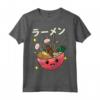 Kawaii Ciotola Ramen Chopstick Zuppa di Noodle Giapponese Maglietta - Ideale per gli Appassionati di Cibo Asiatico