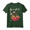 Kawaii Ciotola Ramen Chopstick Zuppa di Noodle Giapponese Maglietta - Ideale per gli Appassionati di Cibo Asiatico