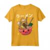 Kawaii Ciotola Ramen Chopstick Zuppa di Noodle Giapponese Maglietta - Ideale per gli Appassionati di Cibo Asiatico