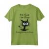 Funny Cat It's Fine I'm Fine Everything is Fine Nurse Teacher Maglietta - Perfect for Cat Mom, Cat Dad, and Cat Lovers in Nursing or Teaching Profession