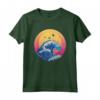 Kanagawa Japanese Vaporwave Aesthetic The Great Wave Gift Maglietta - Stylish Anime Shirt for Men, Women, Kids - Ideal for Birthday or Christmas