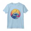 Kanagawa Japanese Vaporwave Aesthetic The Great Wave Gift Maglietta - Stylish Anime Shirt for Men, Women, Kids - Ideal for Birthday or Christmas