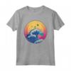 Kanagawa Japanese Vaporwave Aesthetic The Great Wave Gift Maglietta - Stylish Anime Shirt for Men, Women, Kids - Ideal for Birthday or Christmas