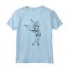 HapTiger Peter Pan Tinkerbell Sketch Maglietta - Official Disney Merchandise - Authentic Design