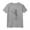 HapTiger Peter Pan Tinkerbell Sketch Maglietta - Official Disney Merchandise - Authentic Design