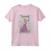 HapTiger Tangled Rapunzel Fashion Callouts Maglietta - Princess Rapunzel Tee for Girls, Boys, Women, and Men - Dreams are Calling