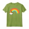 Gudetama Vaso Di Oro Arcobaleno - Maglietta Licenza Ufficiale HapTiger - Ideale per San Patrizio