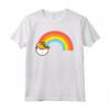 Gudetama Vaso Di Oro Arcobaleno - Maglietta Licenza Ufficiale HapTiger - Ideale per San Patrizio