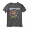 HapTiger Avengers Be Merry and Bright Holiday T-Shirt - Official Christmas Merchandise for Men, Women, Boys, and Girls