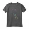 HapTiger Pixar Up Spray Paint Stencil House Maglietta - Officially Licensed Pixar Apparel for Up Movie Fans