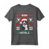 Buon Natale - Maglietta Bovaro del Bernese - Dolce Cane di Natale - Ideale Regalo per Amanti dei Cani e Proprietari - Cappello di Babbo Natale