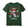 Buon Natale - Maglietta Bovaro del Bernese - Dolce Cane di Natale - Ideale Regalo per Amanti dei Cani e Proprietari - Cappello di Babbo Natale