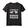 Le Mucche Mi Rendono Felice - Maglietta Regalo Per Contadino e Amanti delle Mucche - Ideale per Compleanno