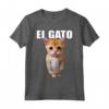 El Gato Meme Triste Gatto Pianto Munchkin Kitty - Trendy Maglietta Meme per Amanti dei Gatti - Acquista Online Outfit Divertente