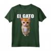 El Gato Meme Triste Gatto Pianto Munchkin Kitty - Trendy Maglietta Meme per Amanti dei Gatti - Acquista Online Outfit Divertente