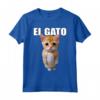 El Gato Meme Triste Gatto Pianto Munchkin Kitty - Trendy Maglietta Meme per Amanti dei Gatti - Acquista Online Outfit Divertente