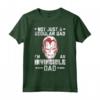 HapTiger Iron Man Festa Del Papà - Not Regular Dad Maglietta - Official Marvel Apparel for Men and Women - Unique Father's Day Gift Idea