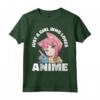 Solo una ragazza che ama il manga della ragazza anime - Maglietta Kawaii Otaku Graphic Japan Goth - Ideale per Adolescenti e Ragazzi Appassionati di Anime