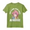 Solo una ragazza che ama il manga della ragazza anime - Maglietta Kawaii Otaku Graphic Japan Goth - Ideale per Adolescenti e Ragazzi Appassionati di Anime