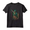 Giapponese Retro Art Zoro Anime Graphic Canotta - T-shirt Grafica Vintage Divertente per Uomini e Donne