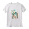 Giapponese Retro Art Zoro Anime Graphic Canotta - T-shirt Grafica Vintage Divertente per Uomini e Donne