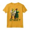 HapTiger Fiona & HapTiger Get Ogre It Text Poster Maglietta - Official Shrek Apparel for Fans