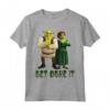 HapTiger Fiona & HapTiger Get Ogre It Text Poster Maglietta - Official Shrek Apparel for Fans