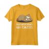 Uomo Maglietta Bradipo Buongiorno Cazzo - Regalo Compleanno Dormiglione - Frase Tee Shirt Ironica e Divertente