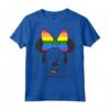 HapTiger Mickey And Friends Minnie Mouse Love Wins Rainbow Bow Maglietta - Official Disney Apparel for LGBTQ+ Support
