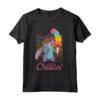 HapTiger Rainbow Stitch Ice Cream Chillin' Pride Maglietta - Official Disney Lilo & Stitch Tee for Men, Women, Boys, Girls - Vacation T-Shirt