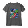 PJ Masks Heroes VS Villains Maglietta - Officially Licensed Tee for Kids - Buy Online Now!