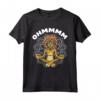 OM Leone Yoga Namaste Maglietta - Design Divertente per Insegnanti di Yoga - Regalo Unico e Originale