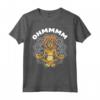 OM Leone Yoga Namaste Maglietta - Design Divertente per Insegnanti di Yoga - Regalo Unico e Originale