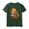Capibara con Coltello Capivara Roditore Chigüire Quiuit Maglietta - Design Divertente per Amanti dei Capibara - Ideale per Uomini, Donne e Bambini