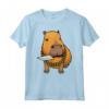 Capibara con Coltello Capivara Roditore Chigüire Quiuit Maglietta - Design Divertente per Amanti dei Capibara - Ideale per Uomini, Donne e Bambini