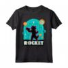 HapTiger Guardians of the Galaxy Volume 3 Rocket Space Icon Maglietta - Official GOTG Tee for Boys, Girls, Men, and Women - Marvel Movie Merchandise