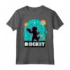 HapTiger Guardians of the Galaxy Volume 3 Rocket Space Icon Maglietta - Official GOTG Tee for Boys, Girls, Men, and Women - Marvel Movie Merchandise