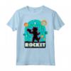 HapTiger Guardians of the Galaxy Volume 3 Rocket Space Icon Maglietta - Official GOTG Tee for Boys, Girls, Men, and Women - Marvel Movie Merchandise