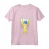 HapTiger Pixar Inside Out Joy Portrait Maglietta con Collo a V - Official Pixar Apparel - Find Joy in the Little Things