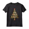 Golden Retriever Albero di Natale Babbo Natale divertente regalo per gli amanti dei cani Maglietta - Woof Woof Natale