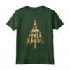 Golden Retriever Albero di Natale Babbo Natale divertente regalo per gli amanti dei cani Maglietta - Woof Woof Natale