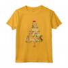 Golden Retriever Albero di Natale Babbo Natale divertente regalo per gli amanti dei cani Maglietta - Woof Woof Natale