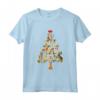 Golden Retriever Albero di Natale Babbo Natale divertente regalo per gli amanti dei cani Maglietta - Woof Woof Natale