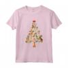 Golden Retriever Albero di Natale Babbo Natale divertente regalo per gli amanti dei cani Maglietta - Woof Woof Natale