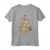 Golden Retriever Albero di Natale Babbo Natale divertente regalo per gli amanti dei cani Maglietta - Woof Woof Natale