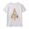 Golden Retriever Albero di Natale Babbo Natale divertente regalo per gli amanti dei cani Maglietta - Woof Woof Natale
