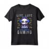 Giocatore che dice Regalo per Cuffie da Gioco Panda per Nerd Maglietta - Ideale per Videogiocatori Nerd con Senso dell'umorismo - Regalo per Compleanno o Natale